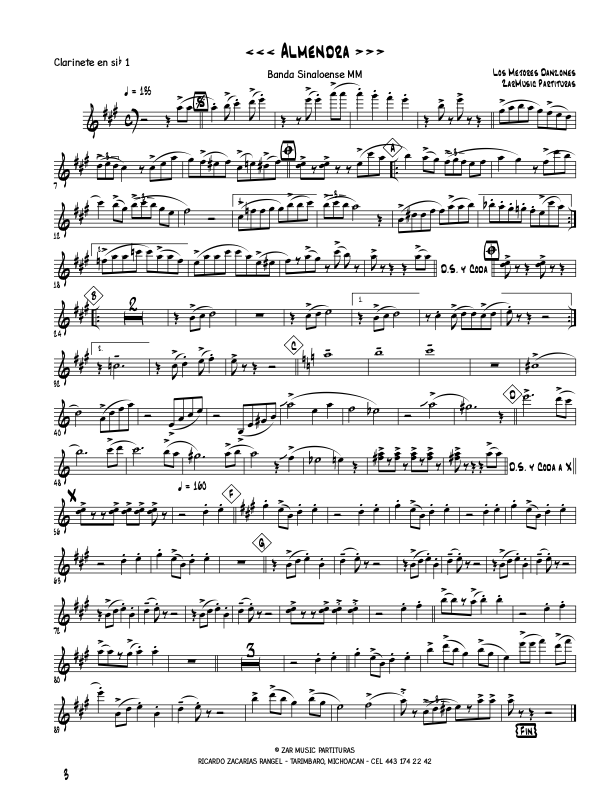 La imagen puede contener una previsualizacion de una partitura